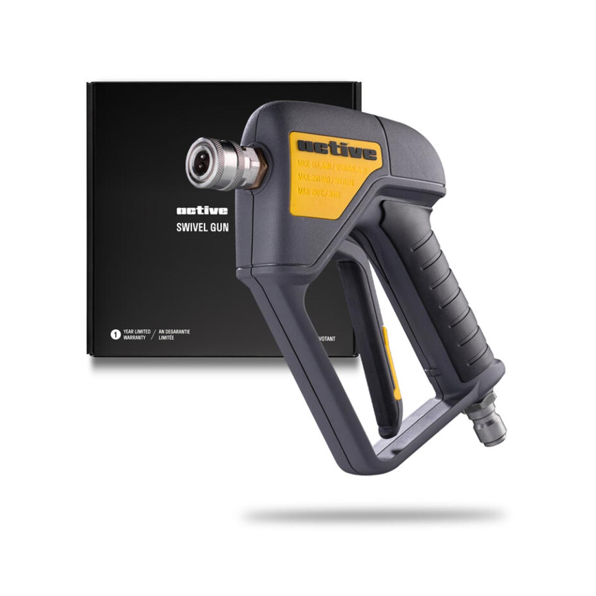 Active™ Premium Swivel Pressure Washer Gun